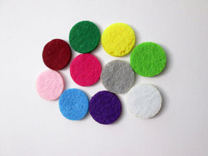 color felt pads