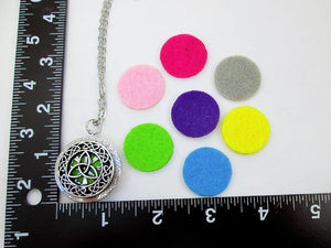 aromatherapy locket necklace